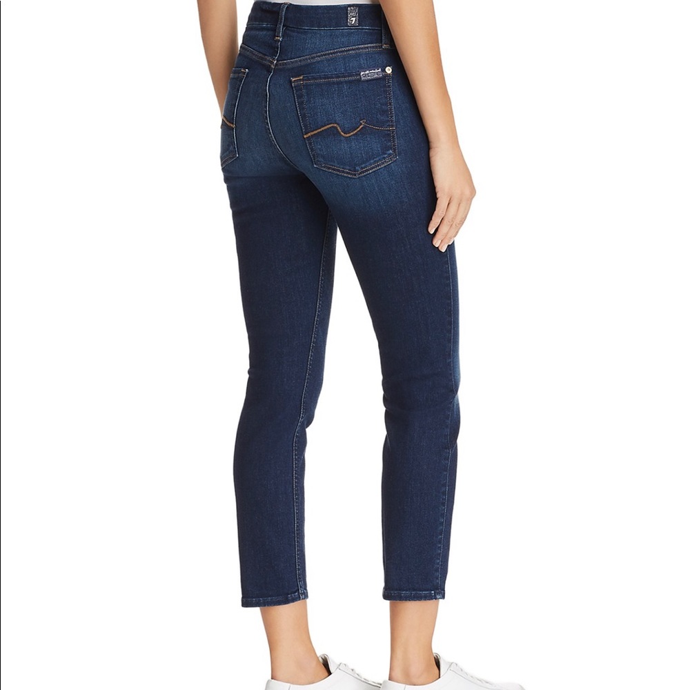 SEVEN FOR ALL MANKIND KIMMIE CROP SIZE 24